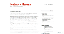 Desktop Screenshot of networkheresy.com